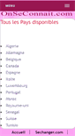 Mobile Screenshot of onseconnait.com